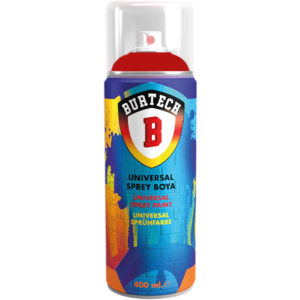 Burtech Universal Ateş Kırmızısı Sprey Boya