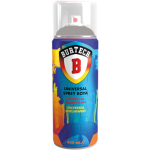 Burtech Koyu Metal Gri Sprey Boya