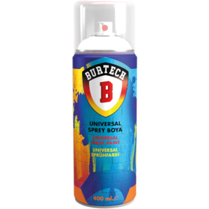 Burtech Universal Mat Beyaz Sprey Boya