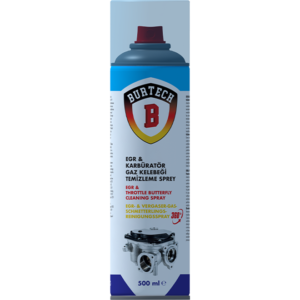 Burtech EGR & Karbiratör Gaz Kelebeği Temizleme 500 ML