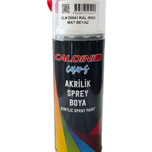 Spray-ul de vopsea alb mat